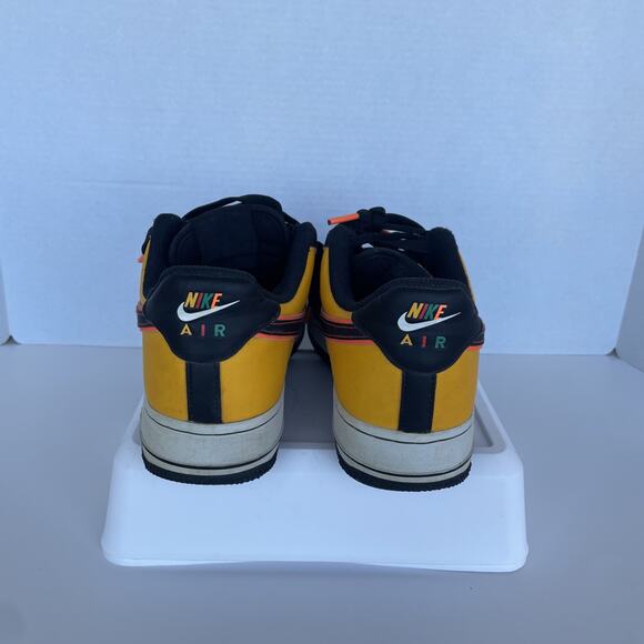 Nike Air Force 1 Low Sneakers Size 9 Sunburst 2019 CK9282-100 EXCELLENT - Picture 5 of 7